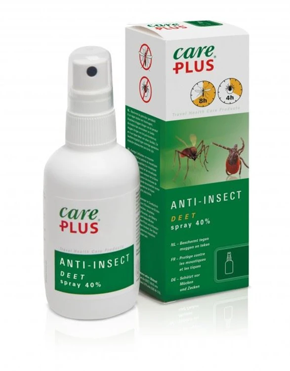 Care Plus Anti-Insect Deet 40% Spray 60 Ml 4 Care Plus Anti-Insect Deet 40% Spray 60 Ml - Afbeelding 2