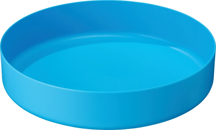 Msr Deepdish Plate, Medium - Blue Bord 3 Msr Deepdish Plate, Medium - Blue Bord