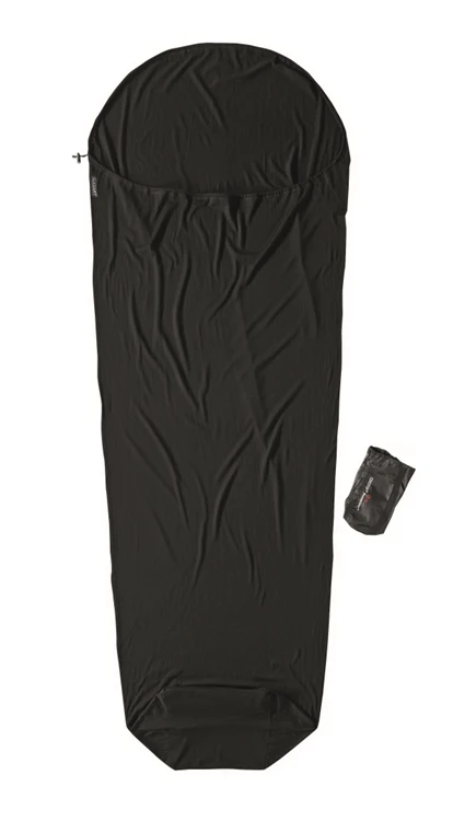 Cocoon Mummyliner, Merinowool, Black Lakenzak 4 Cocoon Mummyliner, Merinowool, Black Lakenzak - Afbeelding 2