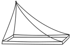 Cocoon Mosquito Net Travel Ultralight Single Klamboe -Campingwinkel 3639312 799696115739 3