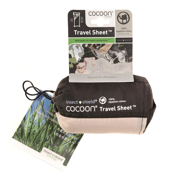 Cocoon Travel Sheet Xl Insect Shield Egypt Cotton Lakenzak 3 Cocoon Travel Sheet Xl Insect Shield Egypt Cotton Lakenzak