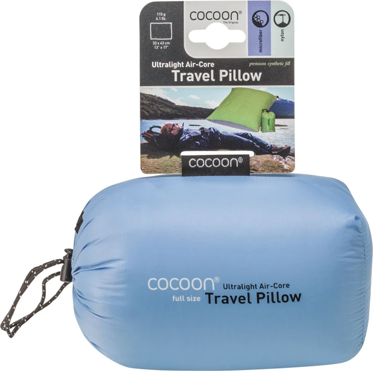Cocoon Air Core Pillow Ul Xl, Light Blue Kussen 3 Cocoon Air Core Pillow Ul Xl, Light Blue Kussen
