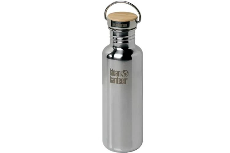 Klean Kanteen 18Oz Reflect /Stainless Uni Bamboo Cap Drinkfles 3 Klean Kanteen 18Oz Reflect /Stainless Uni Bamboo Cap Drinkfles