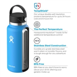 Hydro Flask 32 Oz Wide Flex Cap Thermofles -Campingwinkel 4381633 810028842717 1