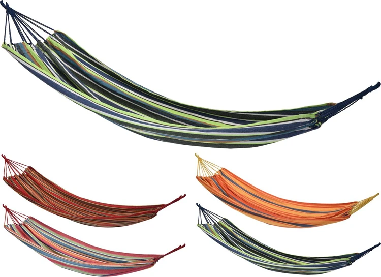 Hangmat 200X100cm 4Ass Streep Hangmat 3 Hangmat 200X100cm 4Ass Streep Hangmat