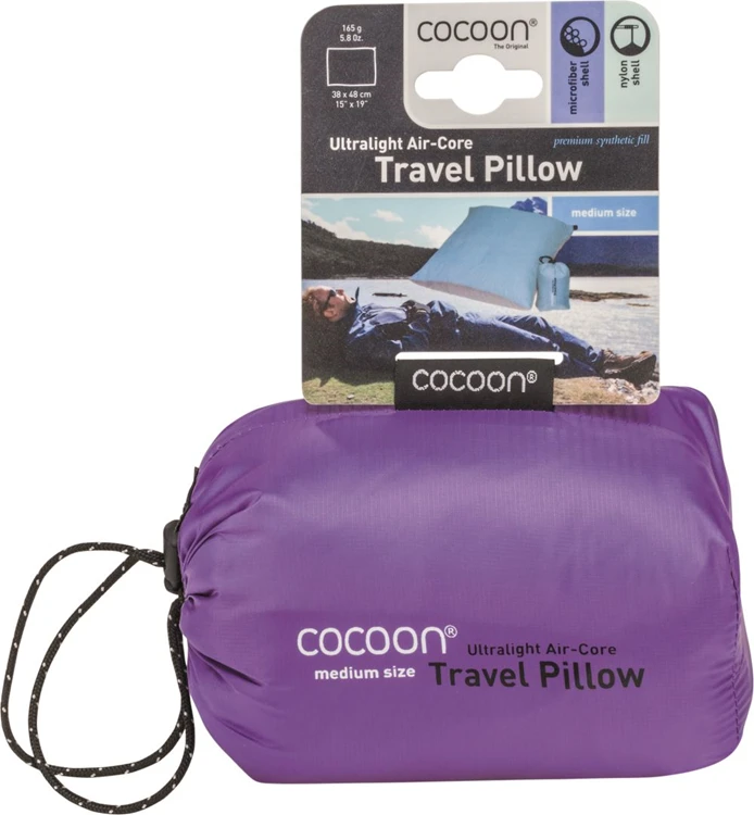 Cocoon Air Core Pillow Ul M, Purple Kussen 3 Cocoon Air Core Pillow Ul M, Purple Kussen