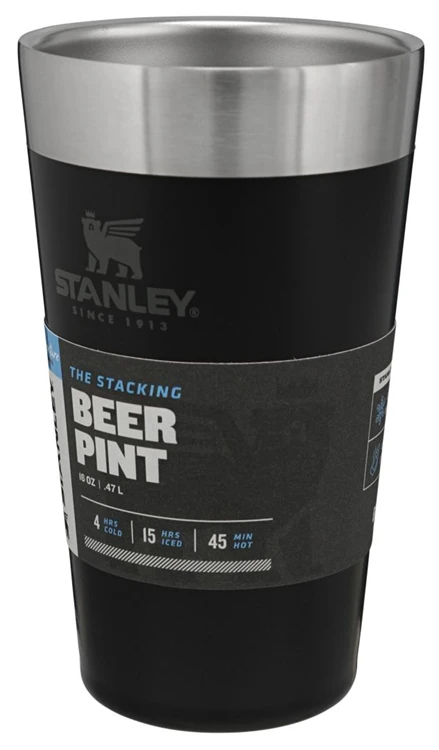 Stanley The Stacking Beer Pint .47L / 16Oz Thermofles 7 Stanley The Stacking Beer Pint .47L / 16Oz Thermofles - Afbeelding 5