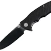 Artisancutlery Tradition Carbon Fiber/ Black Blade Zakmes