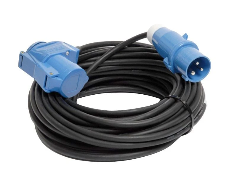 Gimeg 20 Meter Haakse CEE Verlengkabel 3 Gimeg 20 Meter Haakse CEE Verlengkabel