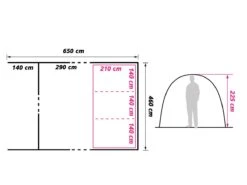 Obelink Florence XL Easy Air Opblaasbare Tunneltent 13 Obelink Florence XL Easy Air Opblaasbare Tunneltent -Campingwinkel obelink florence xl easy air floor plan ecommerce f646