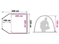Obelink Shelter 3 CoolDark Koepeltent 15 Obelink Shelter 3 CoolDark Koepeltent -Campingwinkel obelink shelter 3 cooldark floor plan ecommerce 7d85