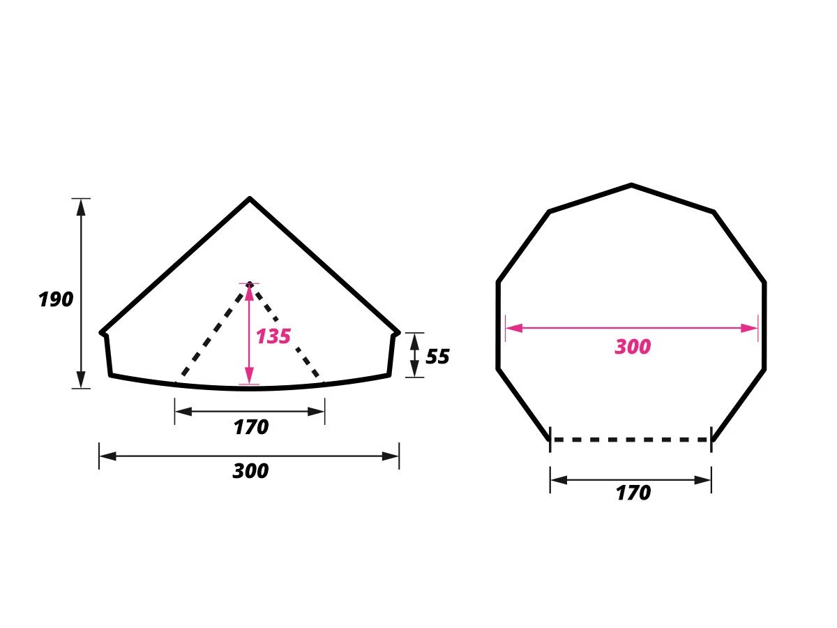 Obelink Sahara 300 Deluxe Bell Tent 5 Obelink Sahara 300 Deluxe Bell Tent - Afbeelding 3